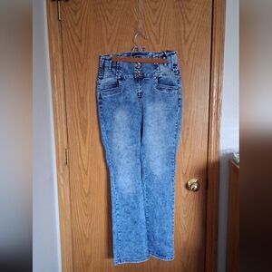 Moda Express Acid Wash Jeans, size 17/18
